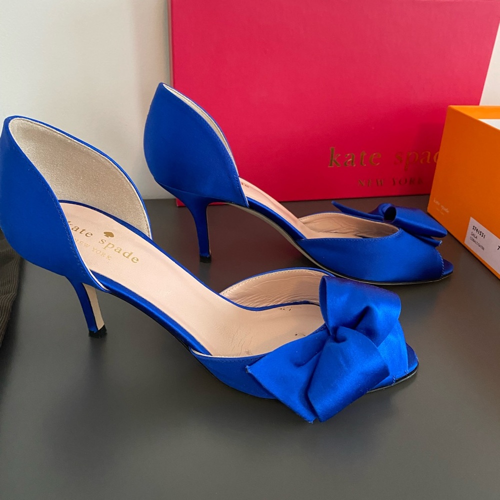 Something Blue! Kate Spade heels - perfect for wedding